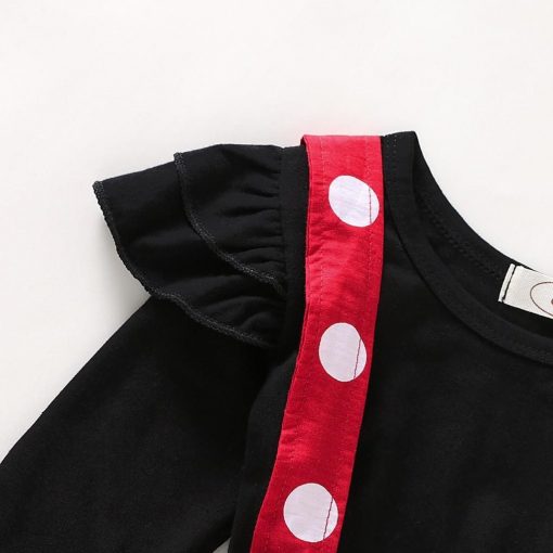Minnie Mouse Theme Polka Dots Overall Skirt