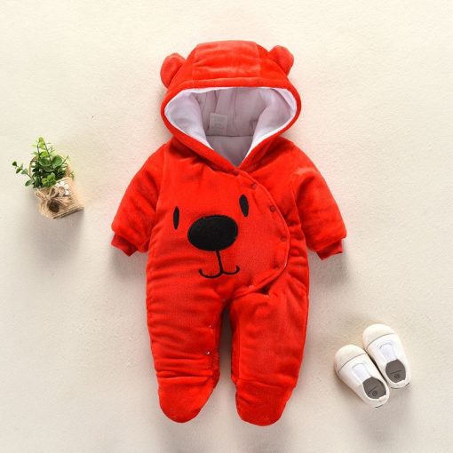 Cartoon Fleece Jumpsuit