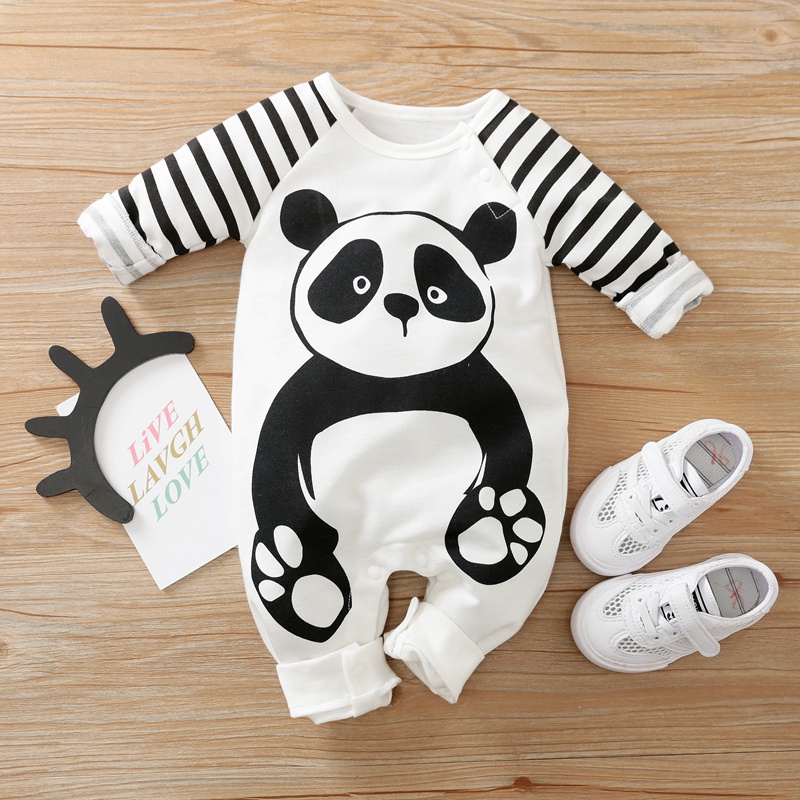 Panda Print Jumpsuit
